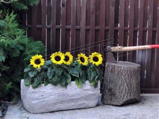 Blumentöpfe Kasten Topf Dekorative Blumen Töpfe XXL Beton Garten Terrasse