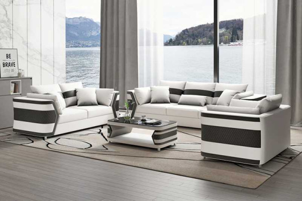 Rot Sofagarnitur Couchgarnitur Ledersofa Sofa Komplette 3tlg Sofas Set