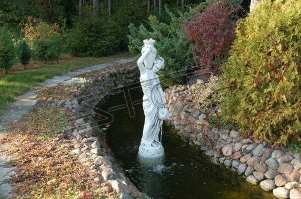 Dekoration Figur Fontaine Garten Designer Figuren Skulptur