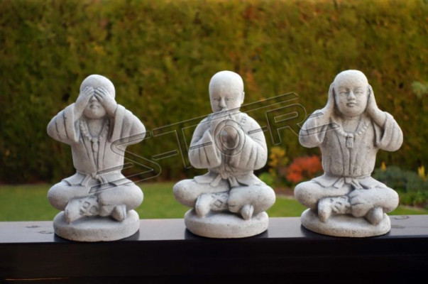 25cm Shaolin Kung Fu Figur Statue Kämpfer Figuren Statuen