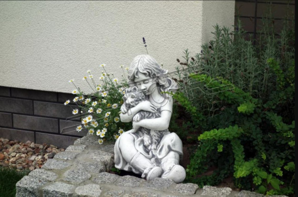 42cm Deko Skulptur Design Figur Statue Garten Figuren Statuen