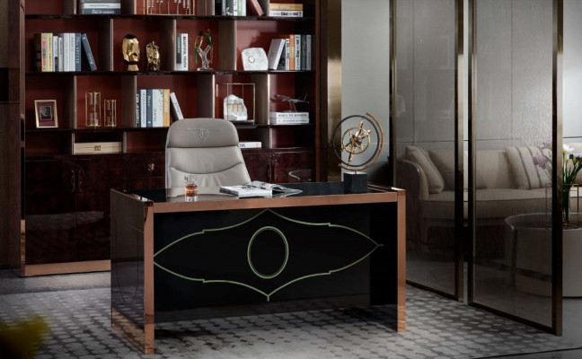 Büroschrank Braun Holz Arbeitszimmer Braun Moderne Design Möbel Luxus Schrank