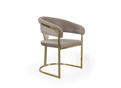 Komplette Esszimmerstühle Stühle Küchenstühle 6tlg Beige Luxus Gold