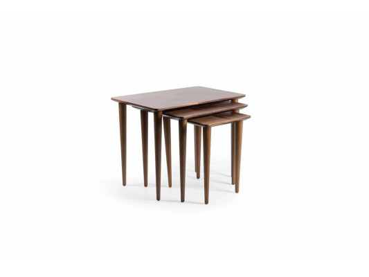 Braun Beisteltisch Modern Design Einrichtung Luxus Kaffeetisch Wohnzimmer