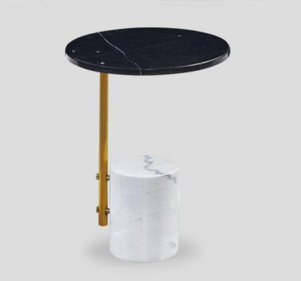 Runder Kaffeetisch Couchtisch Mehrfarbig Beistelltisch Designer Tisch neu
