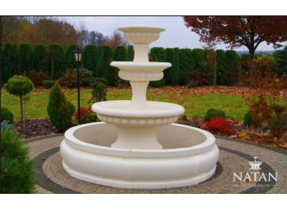 Becken für Zierbrunnen Springbrunnen Skulptur Brunnen Garten Fontaine Teich Neu