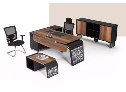 Büro Eckschreibtisch Tische Chefmöbel Designer Büroeinrichtung Tisch