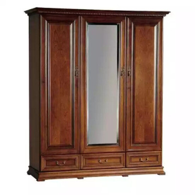 Kleiderschrank Schlafzimmer Holz Schrank Antik Stil Barock Schränke