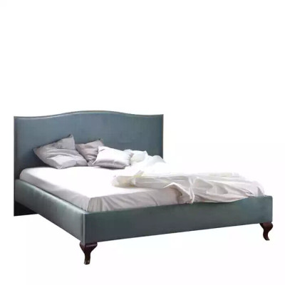 Bett Polster Design Luxus Doppel Hotel Betten Holz Doppelbetten klassischer Stil