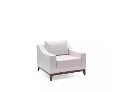 Sessel weiß Skandinavisch Polstersessel Fernsehsessel Lounge Club Möbel