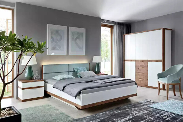 Nachttische Beistell Tisch Nachtkonsolen Holz Design Nachttisch