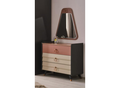 Kommode mit Spiegel Setra Modern Kommode Luxus design Schlafzimmer neu