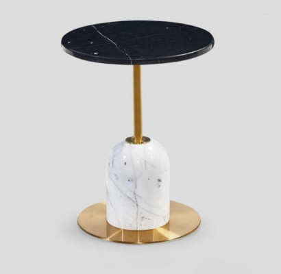 Beistelltisch luxuriöse Marmor Modern Couchtisch Kaffeetisch Wohnzimmer