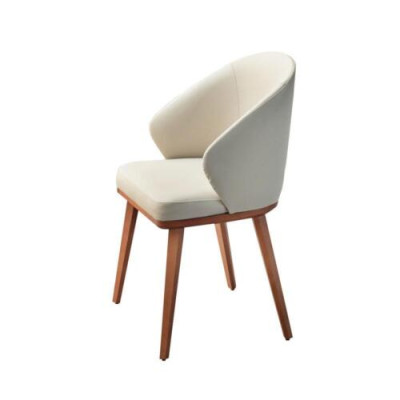 Weiße Esszimmerstühle Luxuriöse 6x Küchenstühle Stoff Sitzmöbel 6tlg