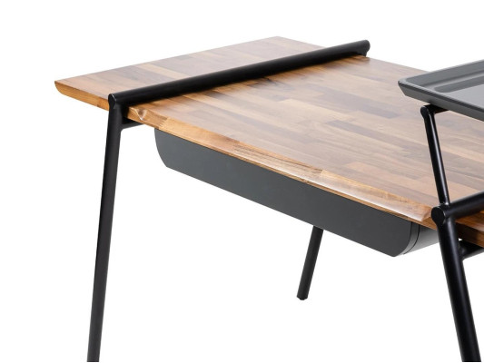 Büromöbel Arbeitstisch Braun Schreibtisch Holz Computertisch Tisch Einrichtung