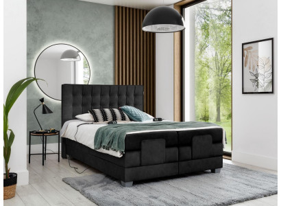 Boxspringbett Polsterbett Polstermöbel Luxus Bett Schlafzimmer Modern Design Neu