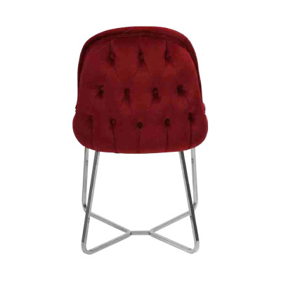Modern Rot 2x Stühle Luxus Esszimmer Einrichtung Stühle Neu Möbel Esszimmerstuhl