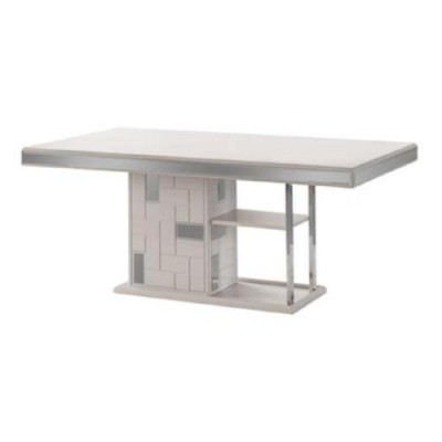 Luxus Esszimmertisch Esstisch Tisch Esszimmer Möbel Essecke Holz Weiß