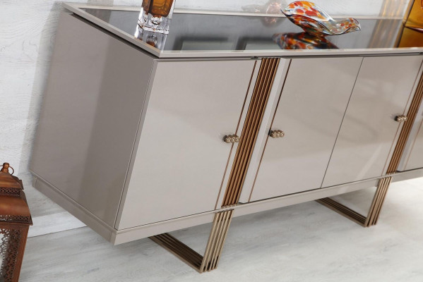 Perfekte Anrichte Luxus Esszimmer Neu Holz Einrichtung Design Möbel