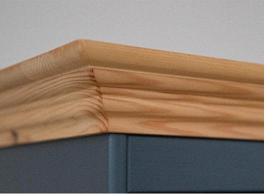 Wohnwände Set Vitrine TV Kommode Wandregale Kommoden Schrank Holz Möbel 5 tlg.