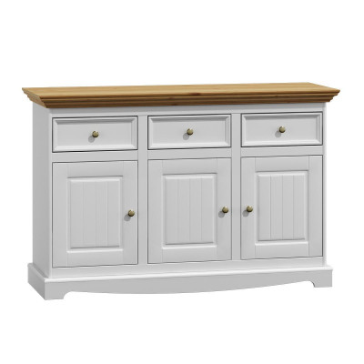 Massive Kommode Schrank Anrichte Sideboard Möbel Kommoden Holz Schränke Landhaus