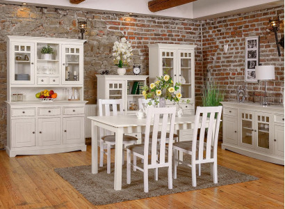 Klassisch Holztisch Esstisch Tisch Holz Tische Landhaus Ess Zimmer Ausziehbar