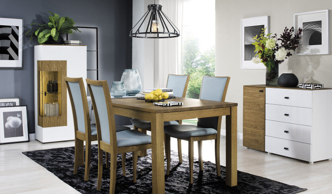 Tische Essgruppe Esszimmer Garnitur Stuhl Holz Set Tisch Essgarnituren