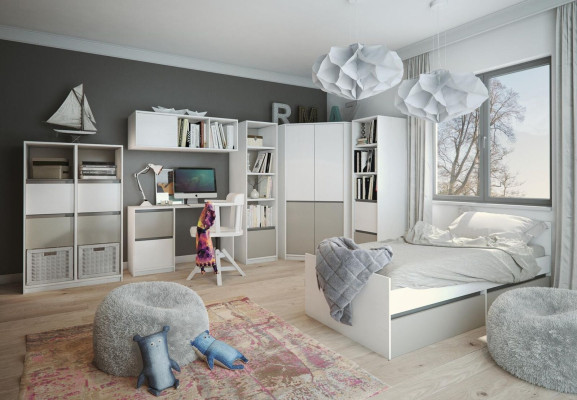 Schrank Kleiderschrank Schrankwand Möbel Kleiderschränke Mehrzweckschrank Neu