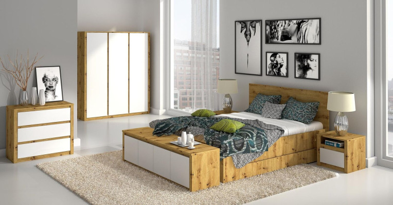Design Schlafzimmer Luxus Bett Nachttisch Kommode 6tlg Schlafzimmer Set Hotel