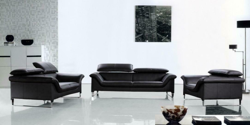 Relax Sofagarnitur 3+2+1 Sitzer Set Design Sofas Polster Leder Couchen