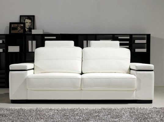 Sofagarnitur 3+2+1 Sitzer Set Design Sofas Polster Leder Relax Couchen