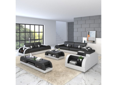 Sofagarnitur 311 Sitzer Design Couch Polster Sofas Modern Garnitur Gruppe
