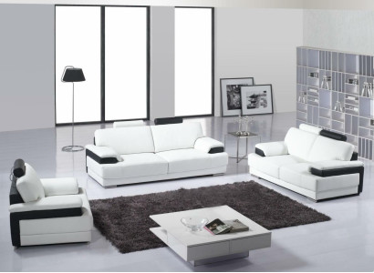 Komplett Set Sofagarnitur 3+2 Sitzer Design Sofa Couch Wohnlandschaft
