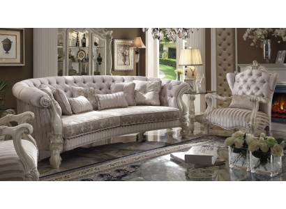 Big Sofa Couch Polster Garnitur 4+1 Sitzer Textil Sofas Couchen Chesterfield neu