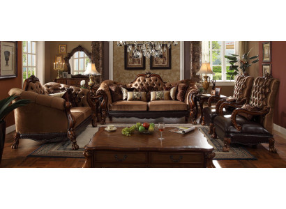 Luxus Sofagarnitur 3+1+1 Sitzer Set Design Sofa Polster Couchen Couch