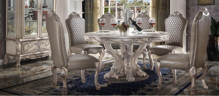 Runder Esstisch Tisch Barock Italienische Möbel Einrichtung Esszimmer Tische