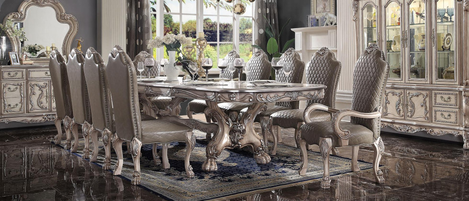 Esszimmer Set Ess Gruppe Tisch Tische 9tlg Komplettes Set Esstisch 8 Stühle Neu
