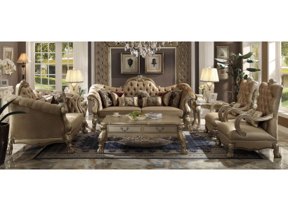 Luxus Sofagarnitur 3+2+1+1 Sitzer Set Sofa Polster Couchen Couch
