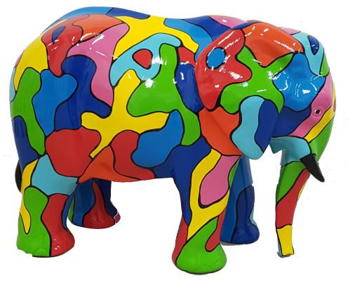Designer Abstrakte Figur Moderne Figuren Dekoration Elefant Deko Garten Skulptur