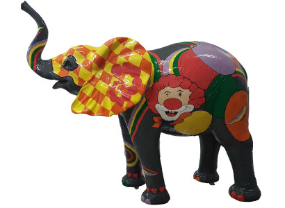 Designer Figur Statue Moderne Figuren Dekoration Elefant Deko Garten Skulpturen