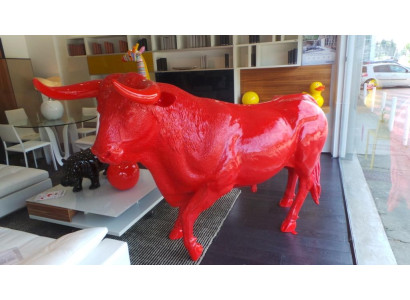 Designer Abstrakte Figur Moderne Figuren Dekoration Stier Garten Skulpturen Neu