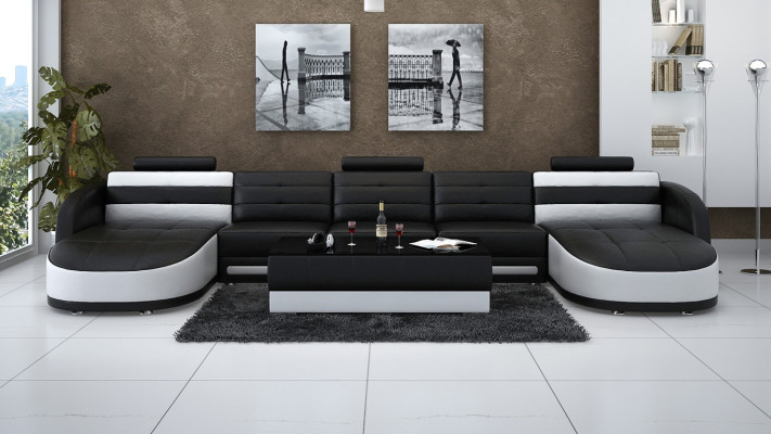 Polster Ecke Couch Designer Sitz Möbel Couchen Moderne Sofa Eckgarnitur U Form