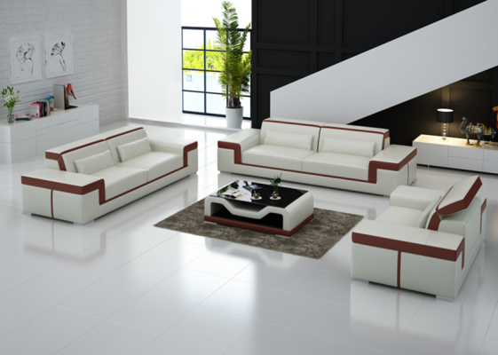 Polster Couchen Couch Modern Luxus Sofagarnitur 3+2+1 Sitzer Set Design Sofa Neu