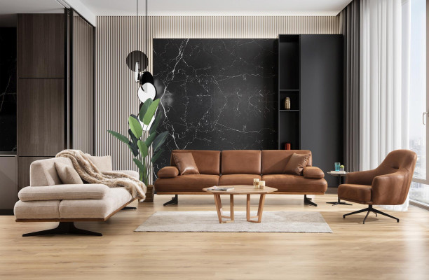 Sofagarnitur Set Sofa Viersitzer Modern Dreisitzer Couch Wohnzimmer Sessel Neu