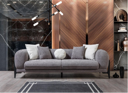 Luxus Sofa Dreisitzer Couch Wohnzimmer Modern Polstersofas Design Neu
