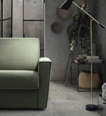 Möbel Wohnzimmer Design Grün Textil Alfitalia Moderne Design Luxus Sofa 2 Sitzer