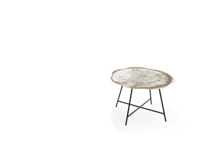 Design Couchtisch Beistelltisch Wohnzimmer Tisch Kaffeetisch Rund 