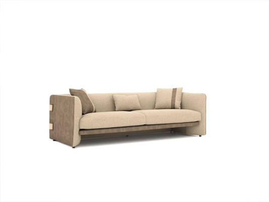 Luxus Wohnzimmer Garnitur 7tlg Polstermöbel Dreisitzer Sofas Textil Sessel Neu