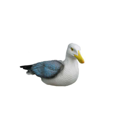 Deko Figur Garten Dekoration Statuen Figuren Skulpturen Möwe Vogel Deko Skulptur