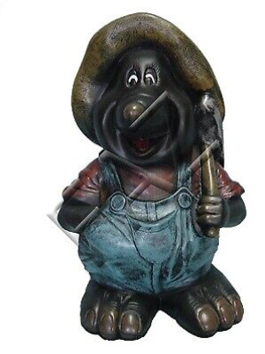 Design Maulwurf Figur Garten Statue Skulptur Figuren Skulpturen Dekoration c217